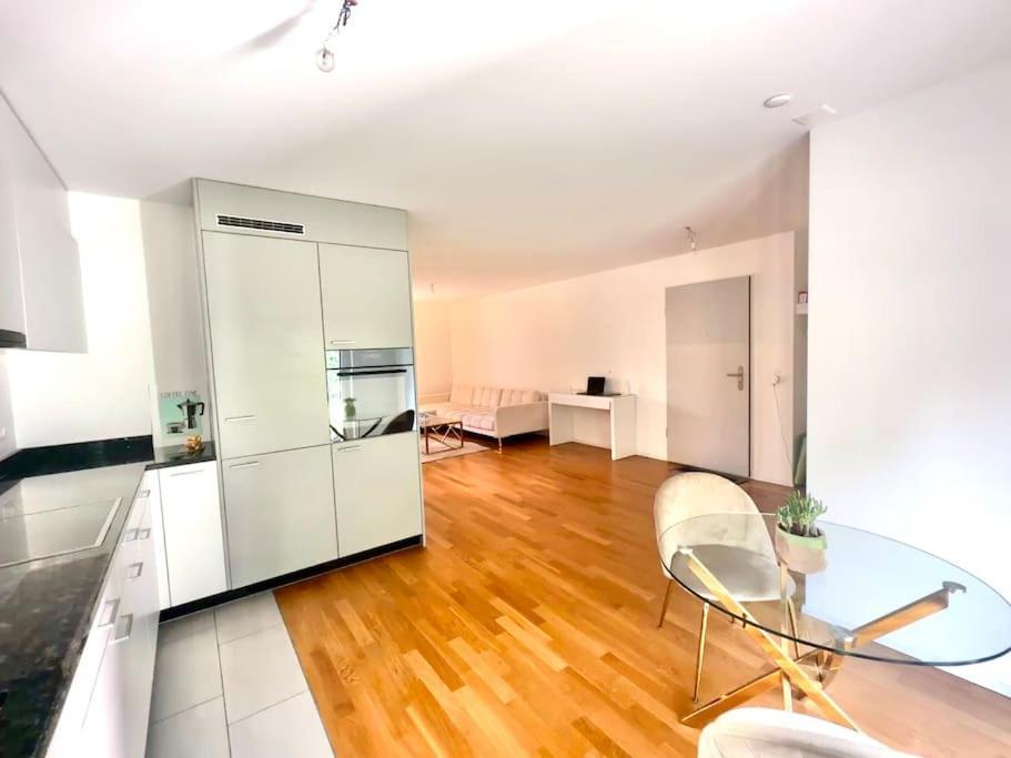 Moderne Wohnung Am Flughafen Opfikon-Glattbrugg Kültér fotó