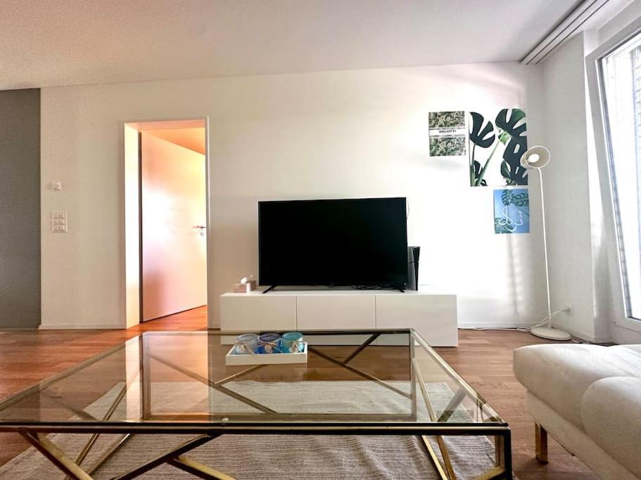 Moderne Wohnung Am Flughafen Opfikon-Glattbrugg Kültér fotó